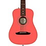 Fender California Standard Redondo Mini Acoustic Guitar Fiesta Red