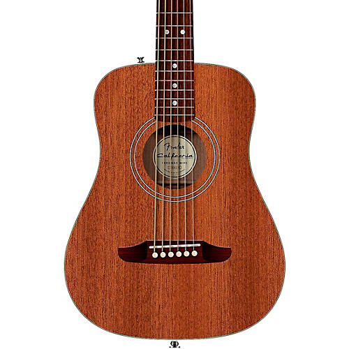 Fender California Standard Redondo Mini Acoustic Guitar Natural