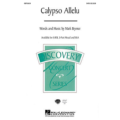 Hal Leonard Calypso Allelu 3-Part Mixed Composed by Mark Brymer