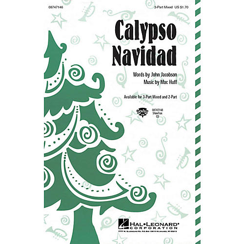 Hal Leonard Calypso Navidad 3-Part Mixed composed by John Jacobson, Mac Huff