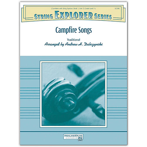 Alfred Campfire Songs Conductor Score 0.5