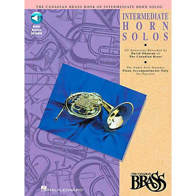 Hal Leonard Canadian Brass Intermediate Horn Solo Book/Audio Online