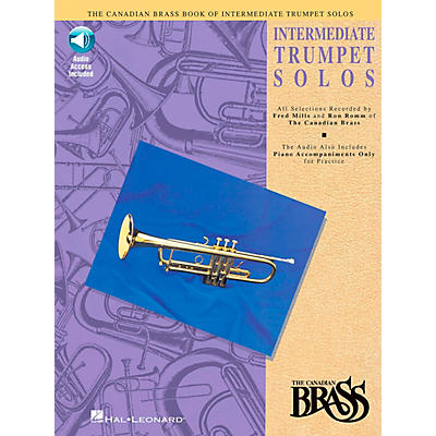 Hal Leonard Canadian Brass Intermediate Trumpet Solo Book/Audio Online