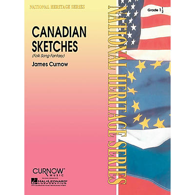 Curnow Music Canadian Sketches (Grade 1.5 - Score Only) Concert Band Level 1.5 Composed by James Curnow