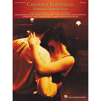 Hal Leonard Canciones Romanticas (Romantic Spanish Songs) For Easy Piano