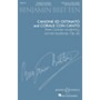 Boosey and Hawkes Canone ed Ostinato and Corale con Canto (from Cantata academica) SATB by Benjamin Britten