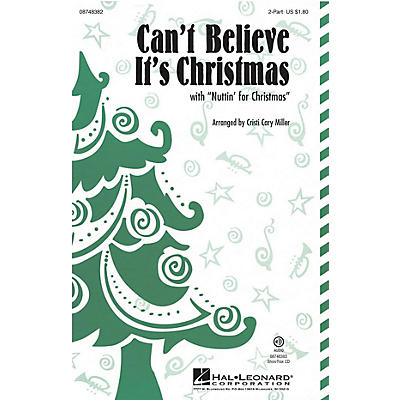 Hal Leonard Can't Believe It's Christmas ShowTrax CD by VeggieTales Arranged by Cristi Cary Miller