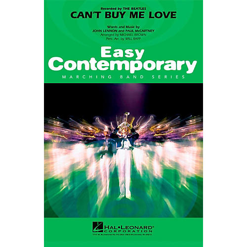 Hal Leonard Can't Buy Me Love - Easy Pep Band/Marching Band Level 2