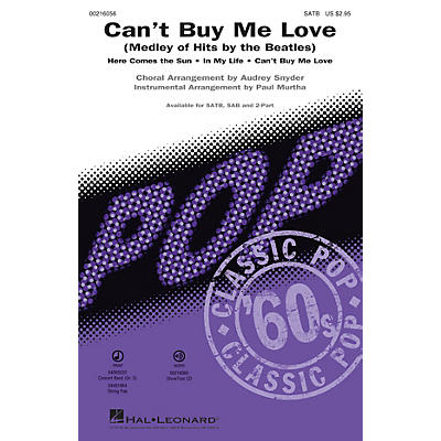 Hal Leonard Can't Buy Me Love (Medley of Hits by the Beatles) 2-Part by Beatles Arranged by Paul Murtha