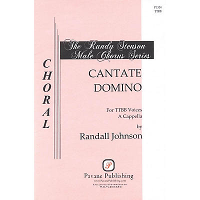PAVANE Cantate Domino TTBB A Cappella composed by Randall Johnson