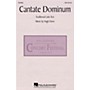 Hal Leonard Cantate Dominum SATB composed by Hugh Davis