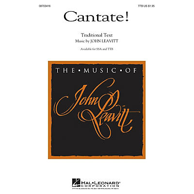 Hal Leonard Cantate! TTB composed by John Leavitt