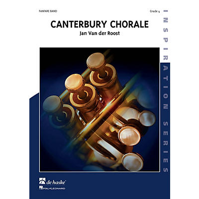 De Haske Music Canterbury Chorale (Score Only) Concert Band Composed by Jan Van der Roost