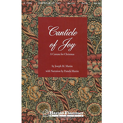 Shawnee Press Canticle of Joy SATB composed by Joseph M. Martin