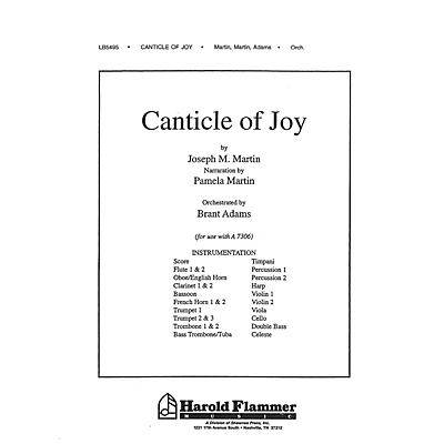 Shawnee Press Canticle of Joy Score & Parts composed by Joseph M. Martin