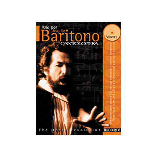 Hal Leonard Cantolopera Arias for Baritone - Volume 1 Book/CD