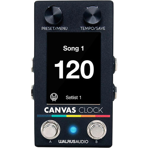 Walrus Audio Canvas MIDI Clock Condition 1 - Mint Black
