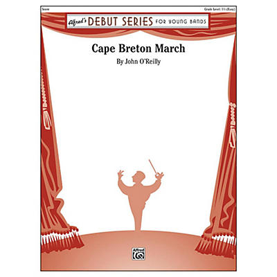 Alfred Cape Breton March Concert Band Grade 1.5