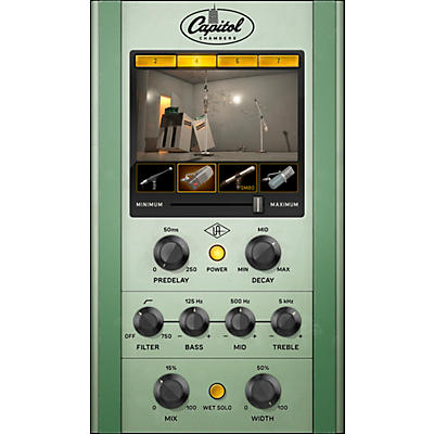 Universal Audio Capitol Chambers Plug-in (Software Download)
