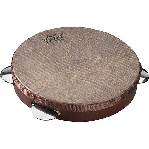 Remo Capoeira Pandeiro Condition 1 - Mint Snake Skin 10 In x 1.78 In