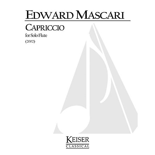 Lauren Keiser Music Publishing Capriccio (Flute Solo) LKM Music Series Composed by Edward P. Mascari