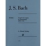 G. Henle Verlag Capriccio Sopra La Lontananza, BWV 992 (Edition with Fingering) Henle Music Folios Series Softcover