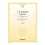 Schott Capriccio in B-flat Major, The Departure, BWV 992 Schott Series