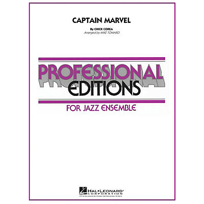 Hal Leonard Captain Marvel Jazz Band Level 5 by Stan Getz Arranged by Mike Tomaro