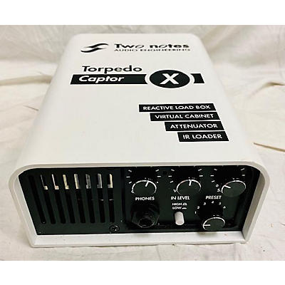 Two Notes AUDIO ENGINEERING Captor X Reactive Loadbox Virtual Cabinet Power Attenuator