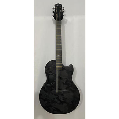 McPherson Carbon Series Sable With Gold Hardware Acoustic-Electric Guitar Camo Top Acoustic Electric Guitar