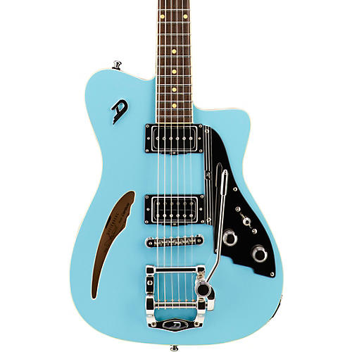 Duesenberg USA Caribou Semi-Hollow Electric Guitar Narvik Blue