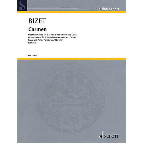 Carmen Ensemble Series Softcover Composed by Georges Bizet Arranged by Siegfried Schwab