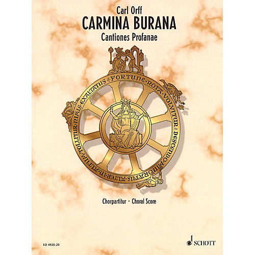 Schott Carmina Burana (Choral Score) Composed by Carl Orff