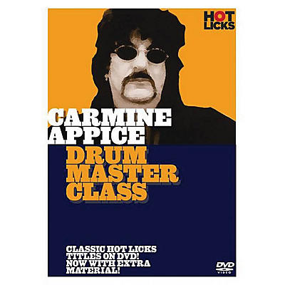 Music Sales Carmine Appice - Drum Master Class Music Sales America Series DVD Performed by Carmine Appice
