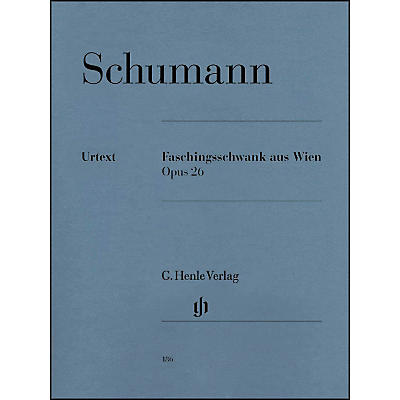 G. Henle Verlag Carnival Of Vienna Op. 26 By Schumann