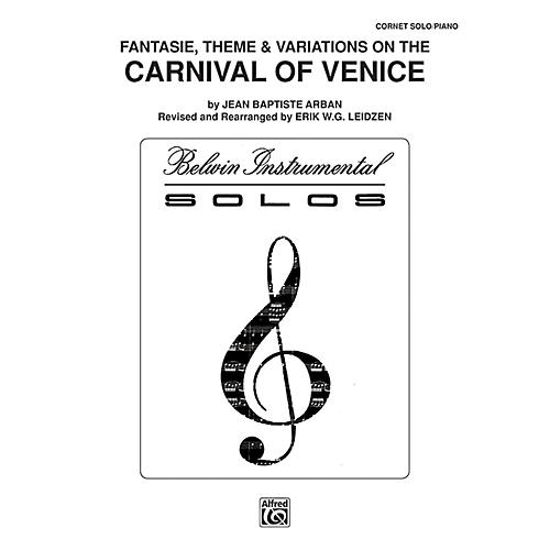 Alfred Carnival of Venice: Fantasie, Theme & Variations for Trumpet By Arban arr. Erik W.G. Leidzen Book