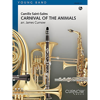 Curnow Music Carnival of the Animals (Grade 2.5 - Score Only) Concert Band Level 2 1/2 Arranged by James Curnow