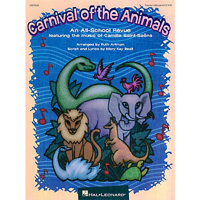 Hal Leonard Carnival of the Animals (Musical) Singer 5 Pak Arranged by Ruth Artman