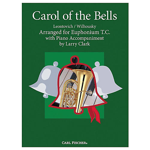 Carl Fischer Carol Of The Bells - Baritone T.C. With Piano Accompaniment