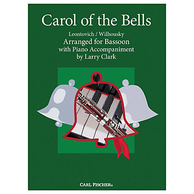 Carl Fischer Carol Of The Bells - Bassoon With Piano Accompaniment