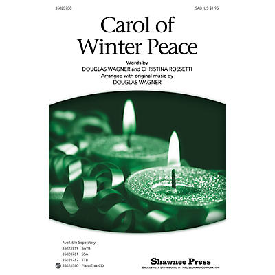 Shawnee Press Carol Of Winter Peace SAB arranged by Douglas Wagner