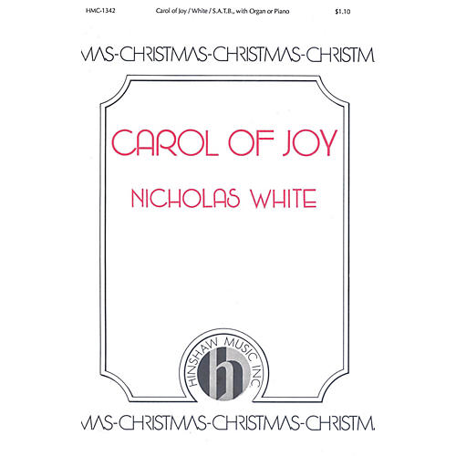 Hinshaw Music Carol of Joy SATB