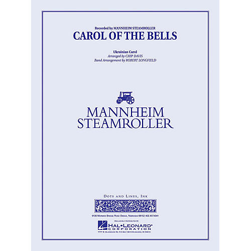 Mannheim Steamroller Carol of the Bells Concert Band Level 3 Arranged by Robert Longfield