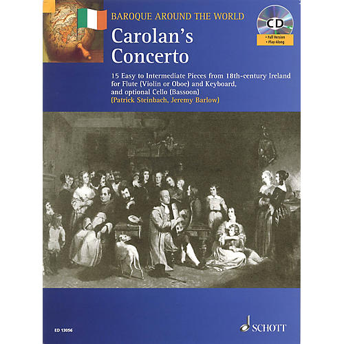 Schott Carolan's Concerto Misc Series Softcover with CD