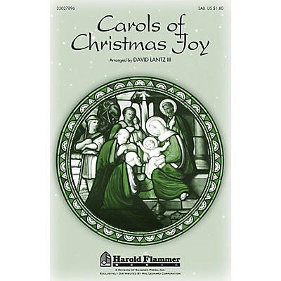 Shawnee Press Carols of Christmas Joy SAB arranged by David Lantz III
