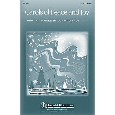 Shawnee Press Carols of Peace and Joy SATB arranged by John Purifoy