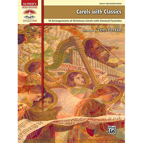 Alfred Carols with Classics Early Advanced Piano Book