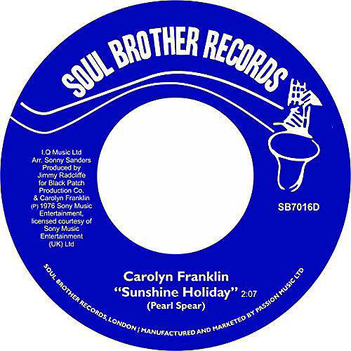 Carolyn Franklin - Sunshine Holiday / Deal with It