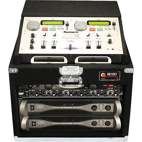 Carpeted Case for Numark CD-MIX 1 + 6 Rack Spaces Below