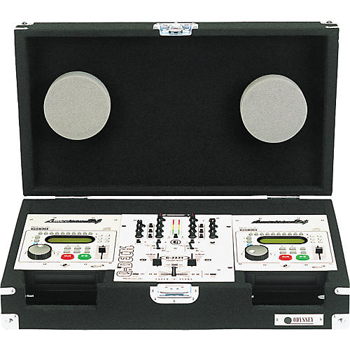 Carpeted DJ Case for (2) ADJ-1/2/3S And (1) 10